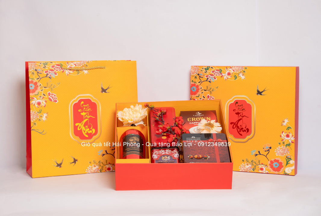 Quà Tặng Bảo Lợi cũng cho ra mắt những hộp quà tết, giỏ quà tết doanh nghiệp