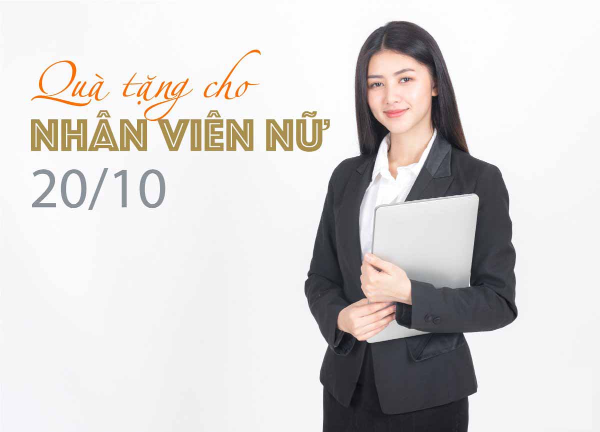 tặng quà 20-10 cho nhân viên nữ