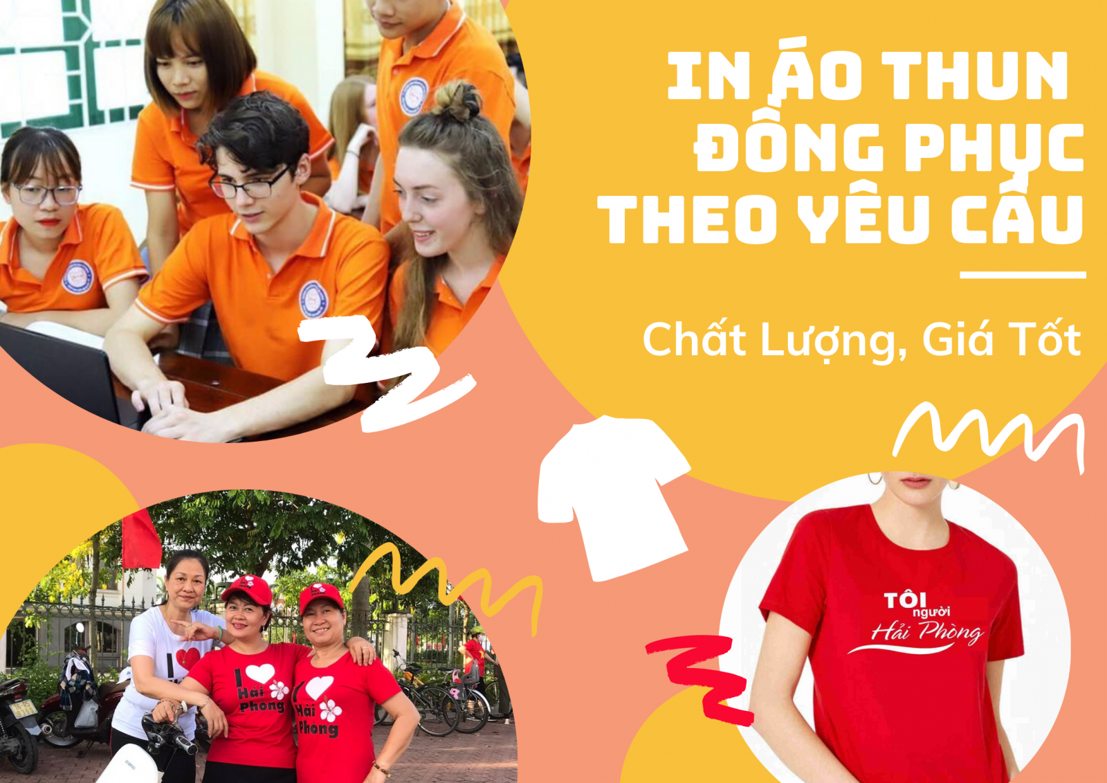 xưởng in áo thun đồng phục