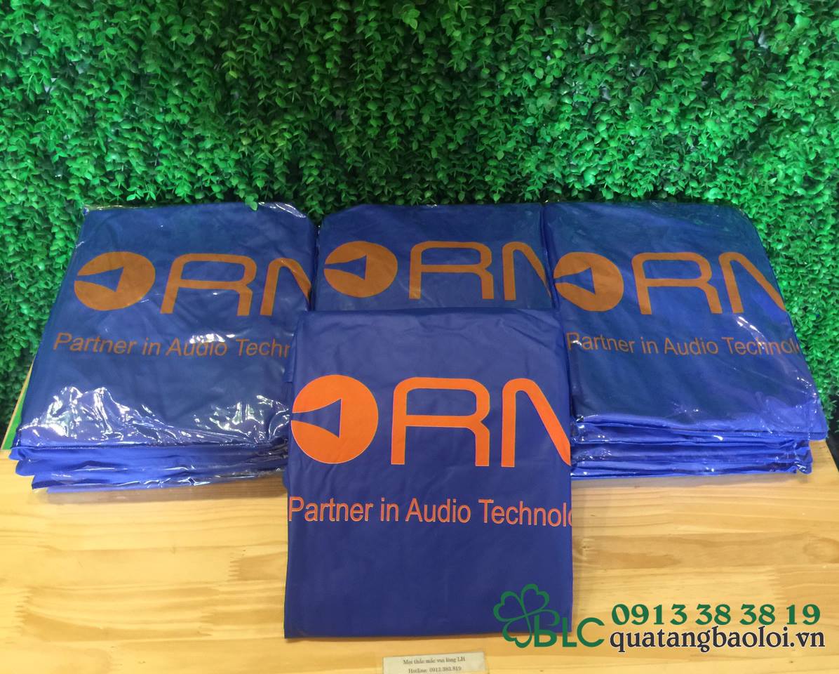 Cung cấp áo mưa quảng cáo in logo giá rẻ tại Hải Phòng