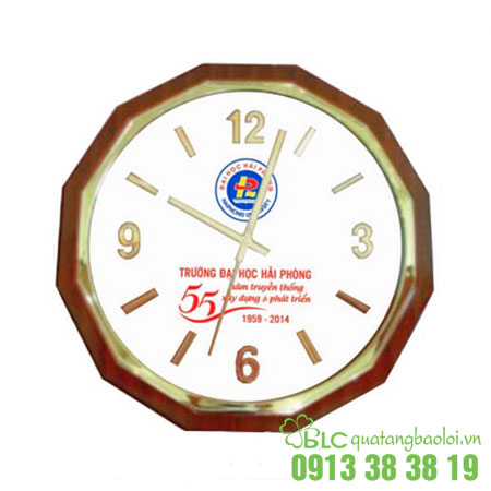 Đồng hồ treo tường thích hợp làm quà tặng tri ân, họp lớp