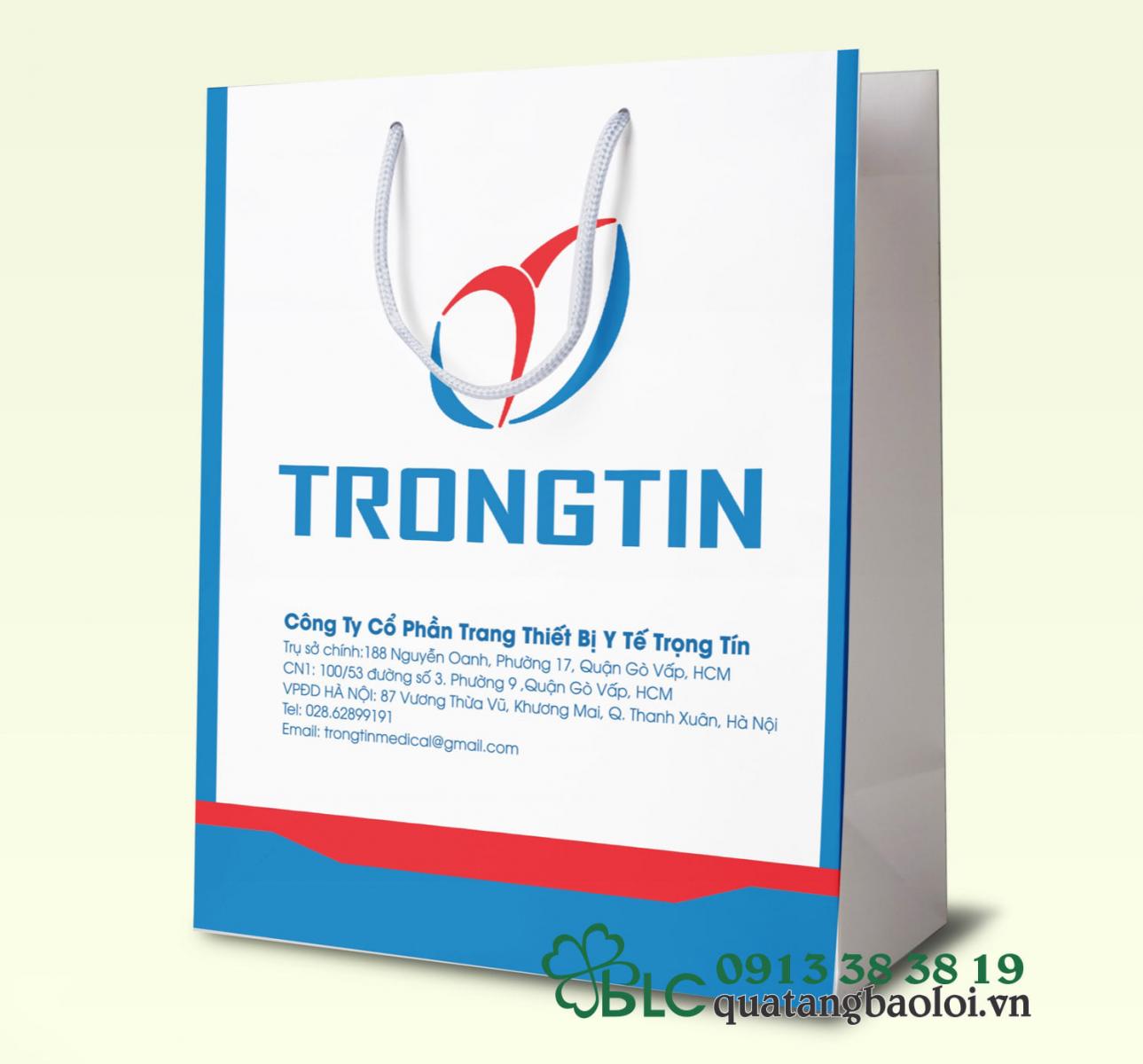 Túi giấy in logo đẹp giúp gia tăng tối đa tính thẩm mỹ và sự chuyên nghiệp của sản phẩm