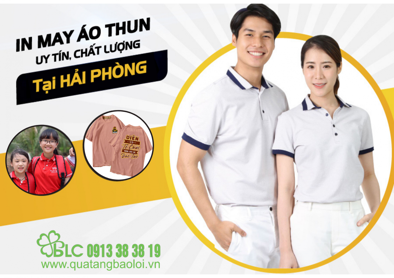 Quà tặng Bảo Lợi  - Xưởng in áo theo yêu cầu, chất lượng, giá tốt nhất tại Hải Phòng