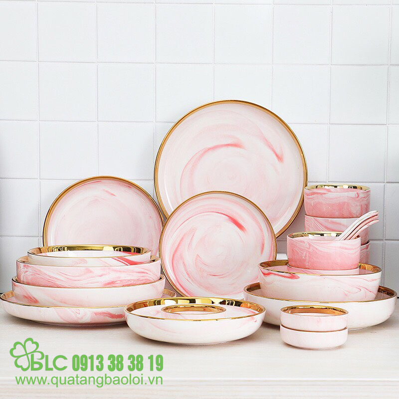 Set đồ ăn gốm sứ cao cấp – món quà 20/10 cao cấp tặng sếp nữ