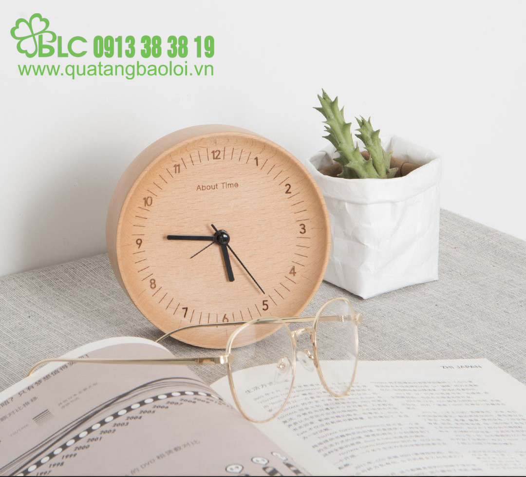Cung cấp đồng hồ để bàn làm quà tặng văn phòng uy tín, chất lượng Hải Phòng